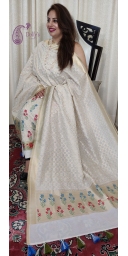 Pure Cotton Zari and Meenakari Weaved Suit